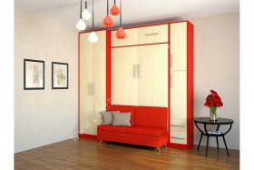Шкаф-кровать с диваном Бела-5 в Черлаке - cherlak.katalogmebeli.com | фото 1