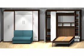 Шкаф-кровать с диваном Бела-5 в Черлаке - cherlak.katalogmebeli.com | фото 5