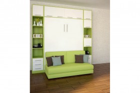 Шкаф-кровать с диваном Бела-6 в Черлаке - cherlak.katalogmebeli.com | фото 1