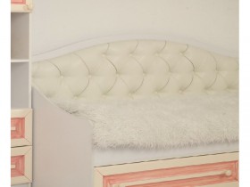 Алиса Кровать 0.8 (белый/крем) в Черлаке - cherlak.katalogmebeli.com | фото 3