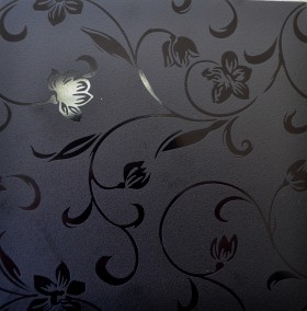 Стол Форест (цветы черные/венге) в Черлаке - cherlak.katalogmebeli.com | фото 2