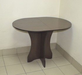 Стол кухонный Компакт (Венге темный) в Черлаке - cherlak.katalogmebeli.com | фото 2