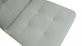Стул «Аспен» К1С Белый/Велюр Confetti Silver в Черлаке - cherlak.katalogmebeli.com | фото 3