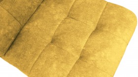 Стул «Аспен» К1С Черный муар/Микровелюр Wellmart Yellow в Черлаке - cherlak.katalogmebeli.com | фото 3