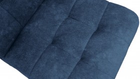 Стул «Аспен» К3 Черный муар/Микровелюр Wellmart Blue в Черлаке - cherlak.katalogmebeli.com | фото 3