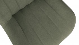 Стул «Марвел» К1С Исп. 2 Черный муар/Микровелюр Jercy Deep Green в Черлаке - cherlak.katalogmebeli.com | фото 3