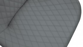 Стул «Оливер» К1С Черный муар/Кожзам Polo Graphite в Черлаке - cherlak.katalogmebeli.com | фото 3