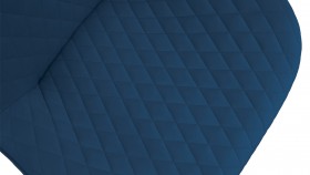 Стул «Оливер» К1С Черный муар/Велюр Confetti Blue в Черлаке - cherlak.katalogmebeli.com | фото 3