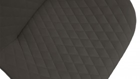 Стул «Оливер» К1С Черный муар/Велюр Confetti Stone в Черлаке - cherlak.katalogmebeli.com | фото 3