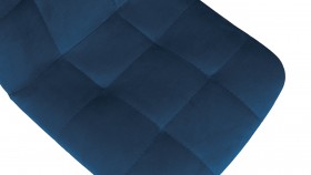Стул «Райс» К1С Белый/Велюр Confetti Blue в Черлаке - cherlak.katalogmebeli.com | фото 3
