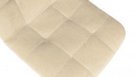 Стул «Райс» К1С Белый/Велюр Confetti Cream в Черлаке - cherlak.katalogmebeli.com | фото 3