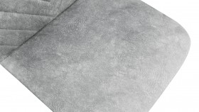 Стул «Шерри» К1С Белый/Микровелюр Wellmart silver в Черлаке - cherlak.katalogmebeli.com | фото 3