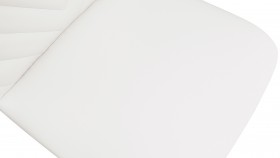 Стул «Шерри» К1С Черный муар/Кож зам Polo White в Черлаке - cherlak.katalogmebeli.com | фото 3