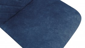 Стул «Шерри» К3 Черный муар/Микровелюр Wellmart Blue в Черлаке - cherlak.katalogmebeli.com | фото 3