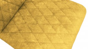 Стул «Стенли» К1С Белый/Микровелюр Wellmart Yellow в Черлаке - cherlak.katalogmebeli.com | фото 3